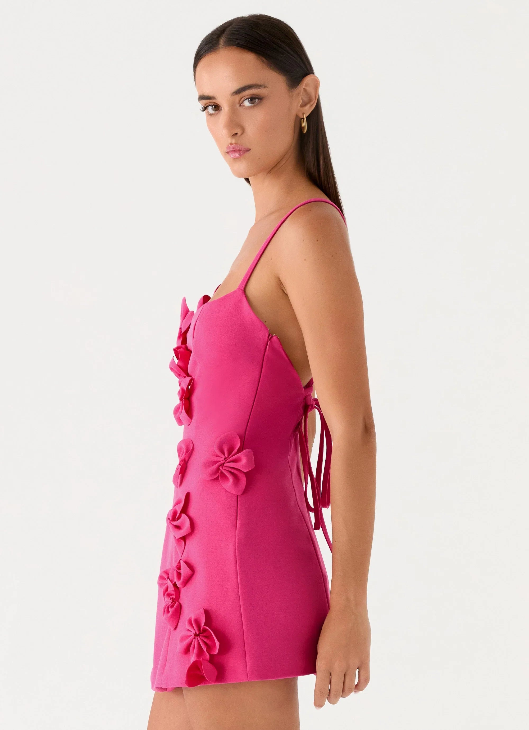Avenya Mini Dress Fuchsia