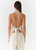 Julissa Halter Top Oat