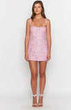 Penny Lane Pink Sequin Mini Dress