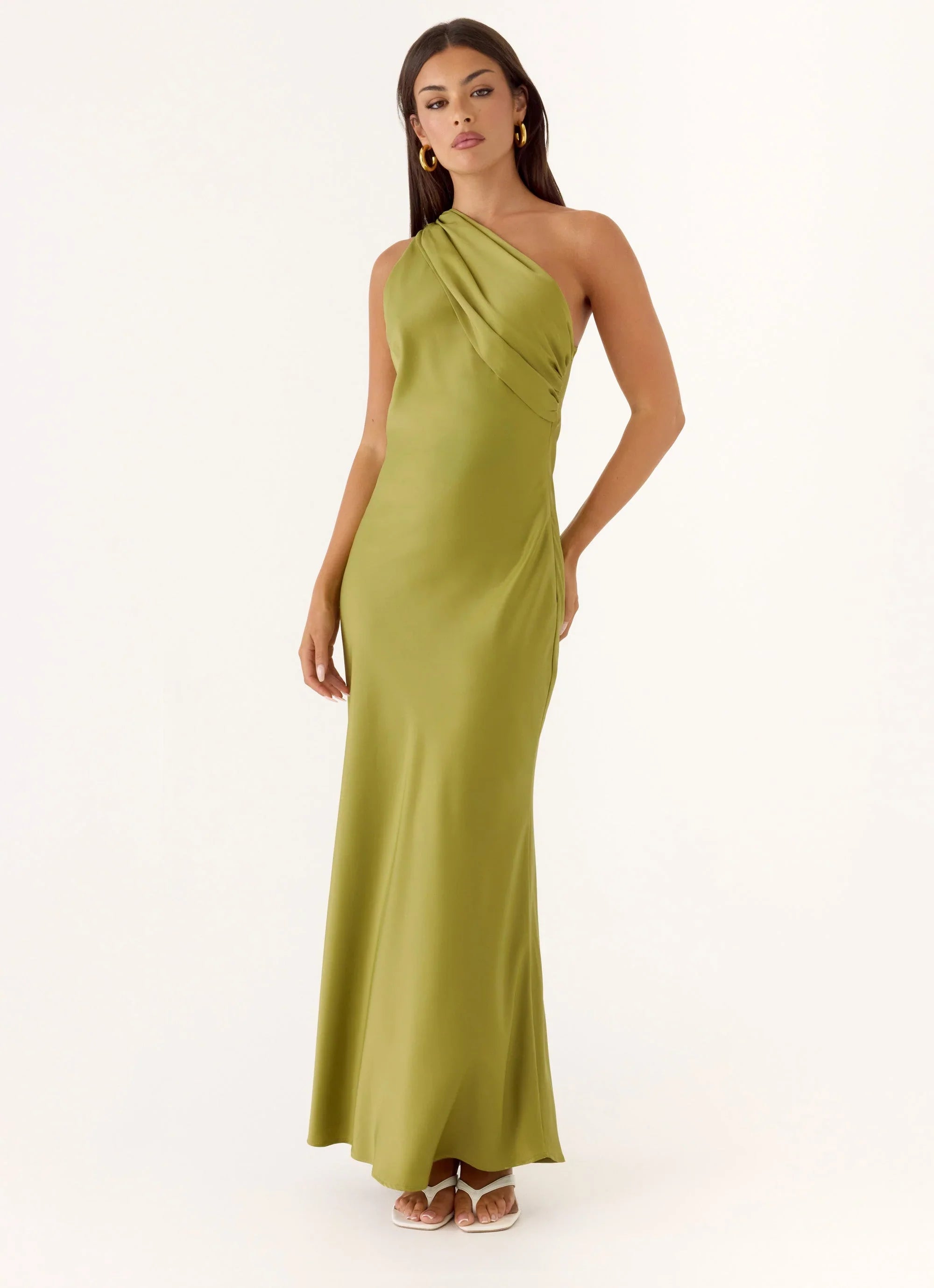 Elena Maxi Dress Fern Green