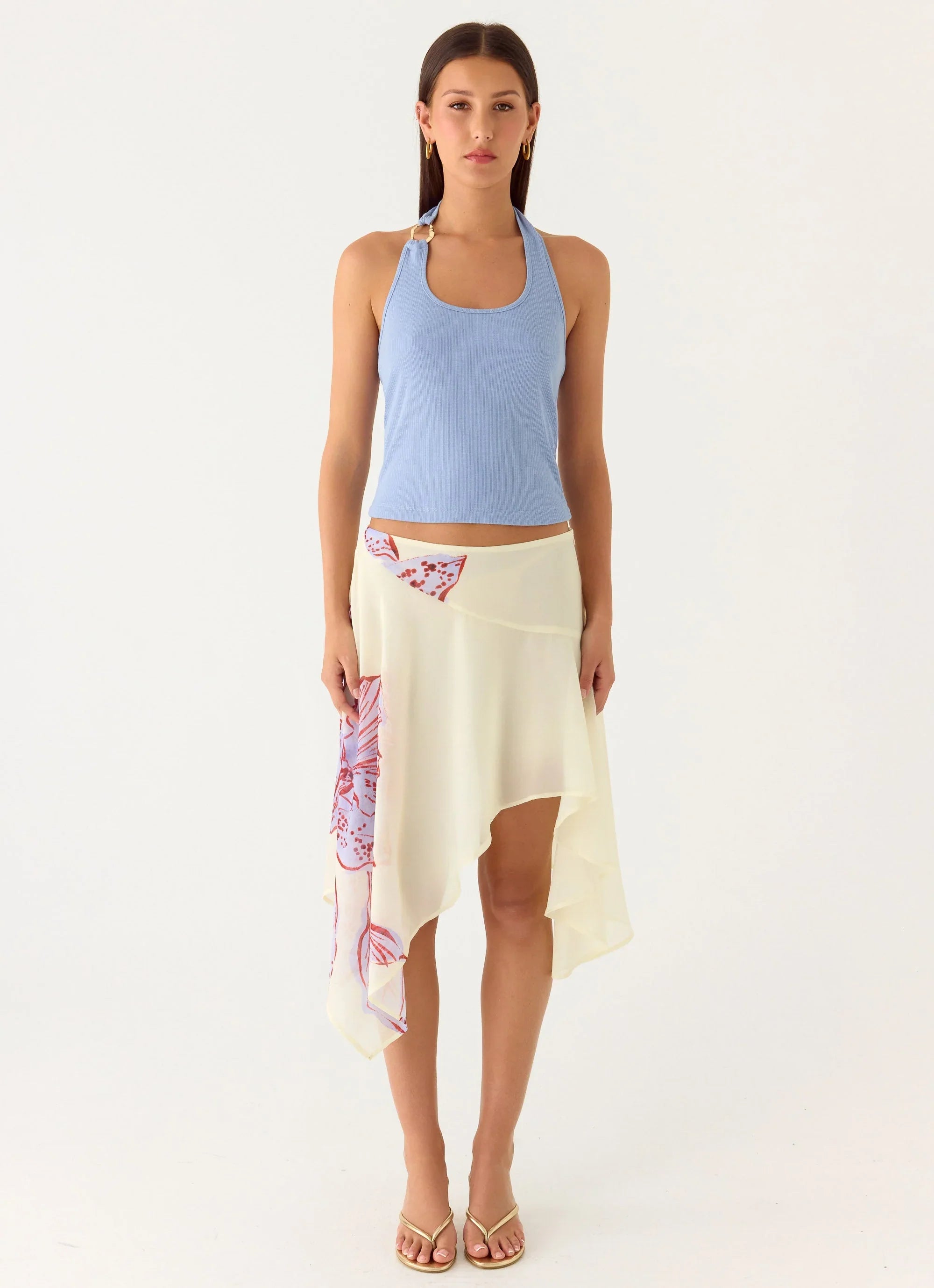 Nera Halter Top periwinkle