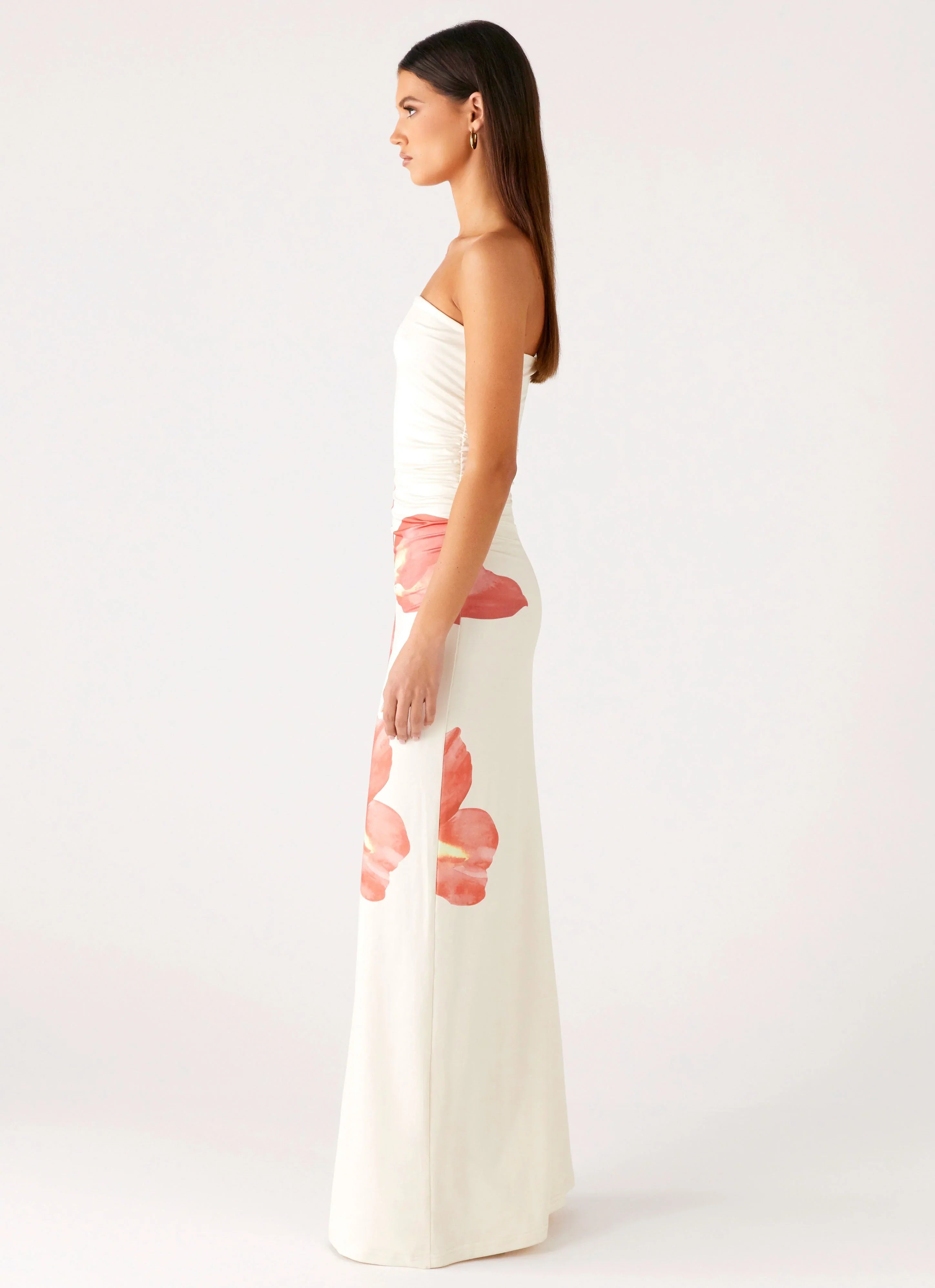 Bellanca Strapless Maxi Dress Siena Floral