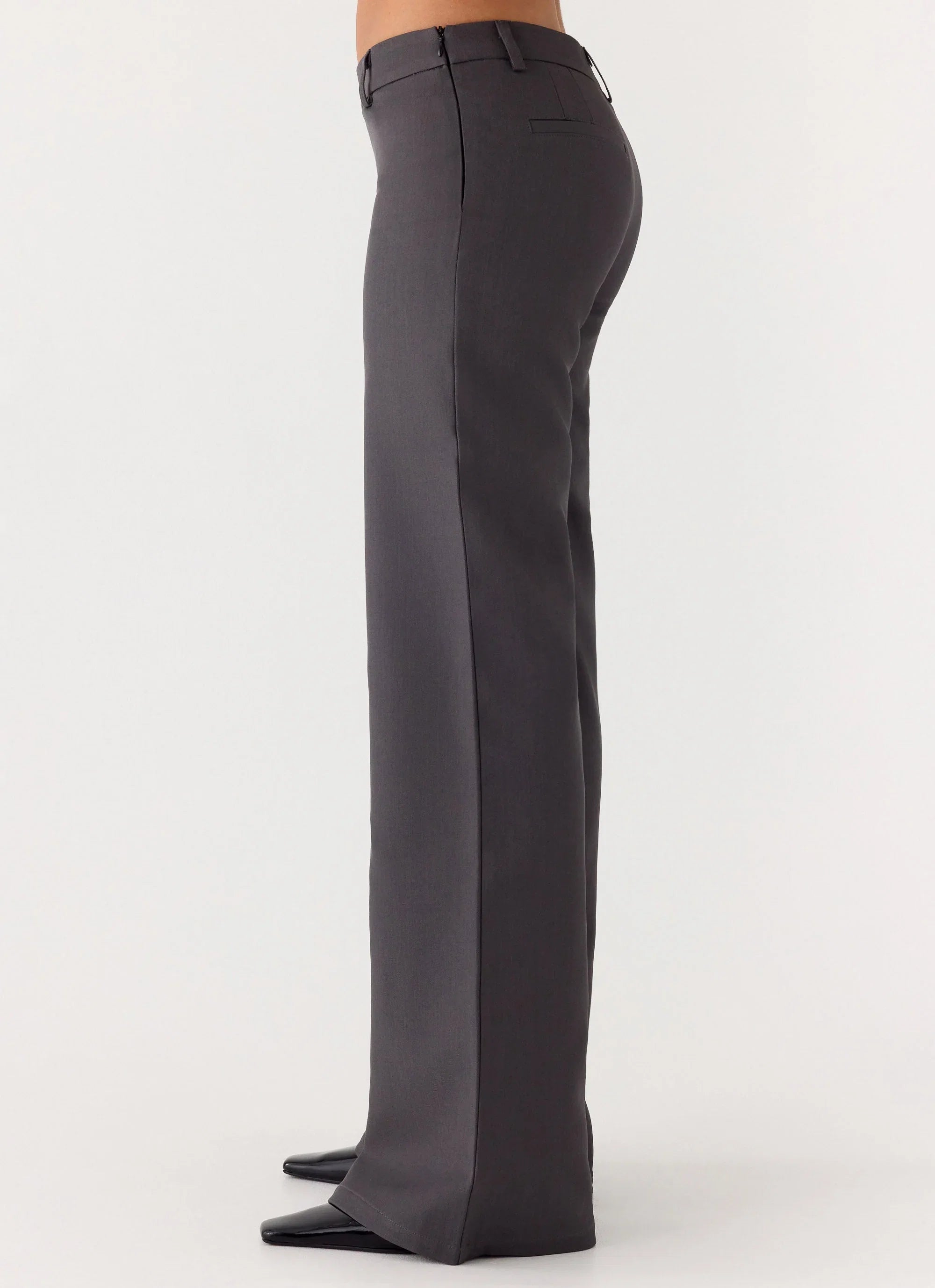 Hot as Ice Low Rise Pants Grey