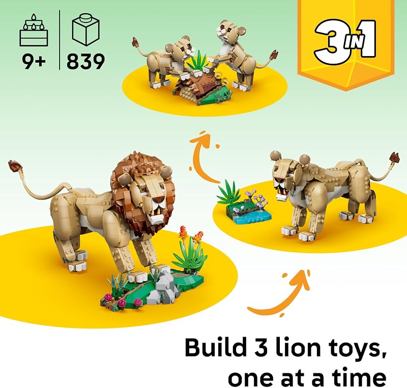 LEGO Creator 3 in 1 Wild Animals