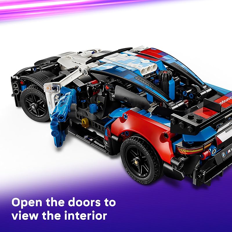 LEGO Technic BMW M4 GT3 EVO Race Car Toy Building Toy for Boys Girls Ages 11 Model Car Display Kit for Bedroom Decor Gift for Birthdays 42226