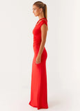 Lopez Maxi Dress Tangerine