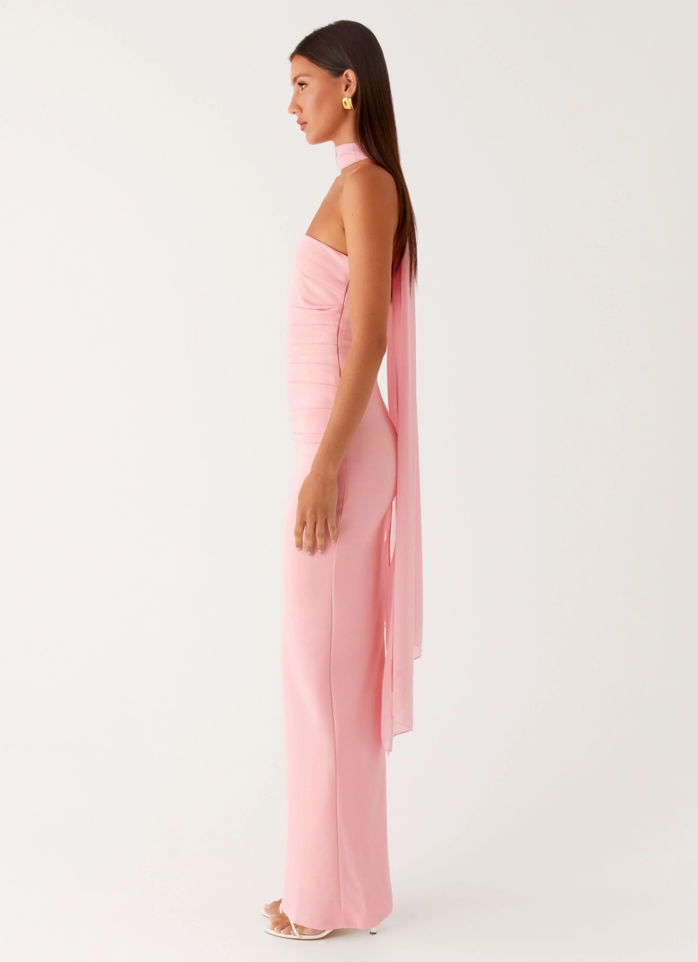 Libra Maxi Dress Pink