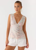 Lost In Love Top Mystic Paisley