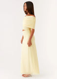 Gillian Maxi Dress Yellow