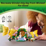 LEGO Wicked Glindas Wedding Day Building Toy Pretend Playset with 2 Minidolls 2 Animal Toy Figures 2 Poseable Butterflies Building Blocks for Kids Ages 8 Gift for Girls Boys 75688