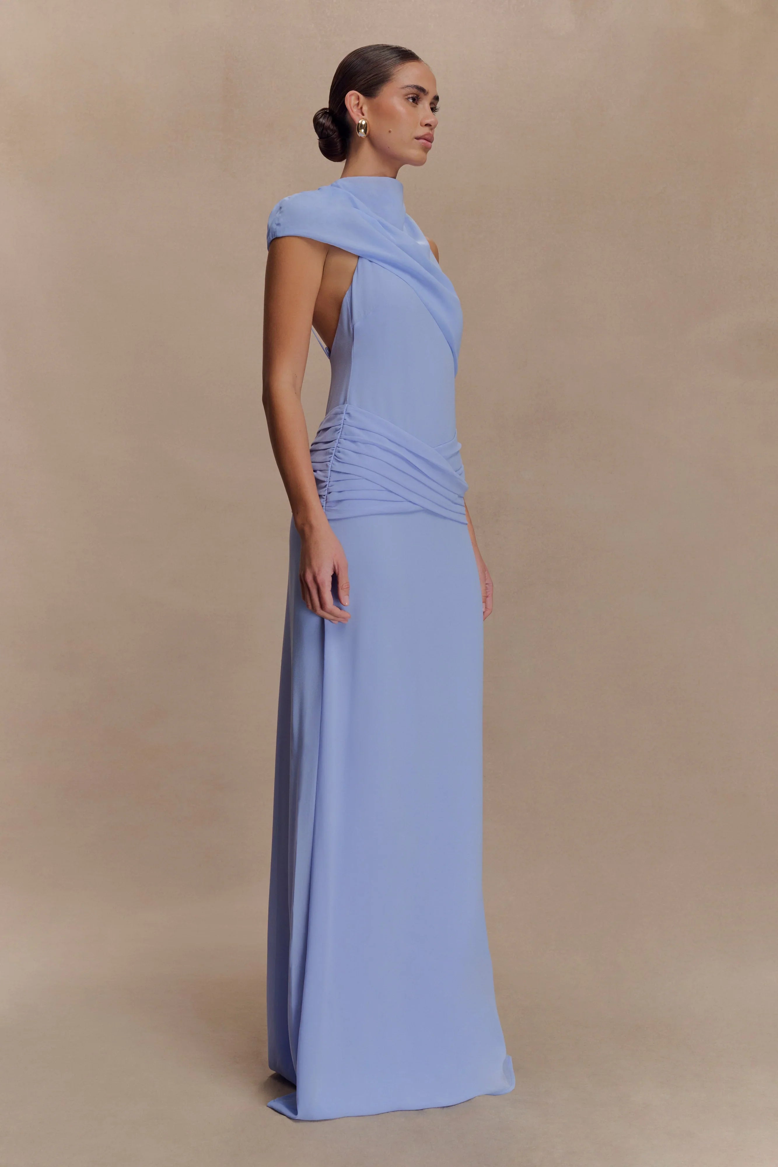 Analia Chiffon Maxi Dress Lilac