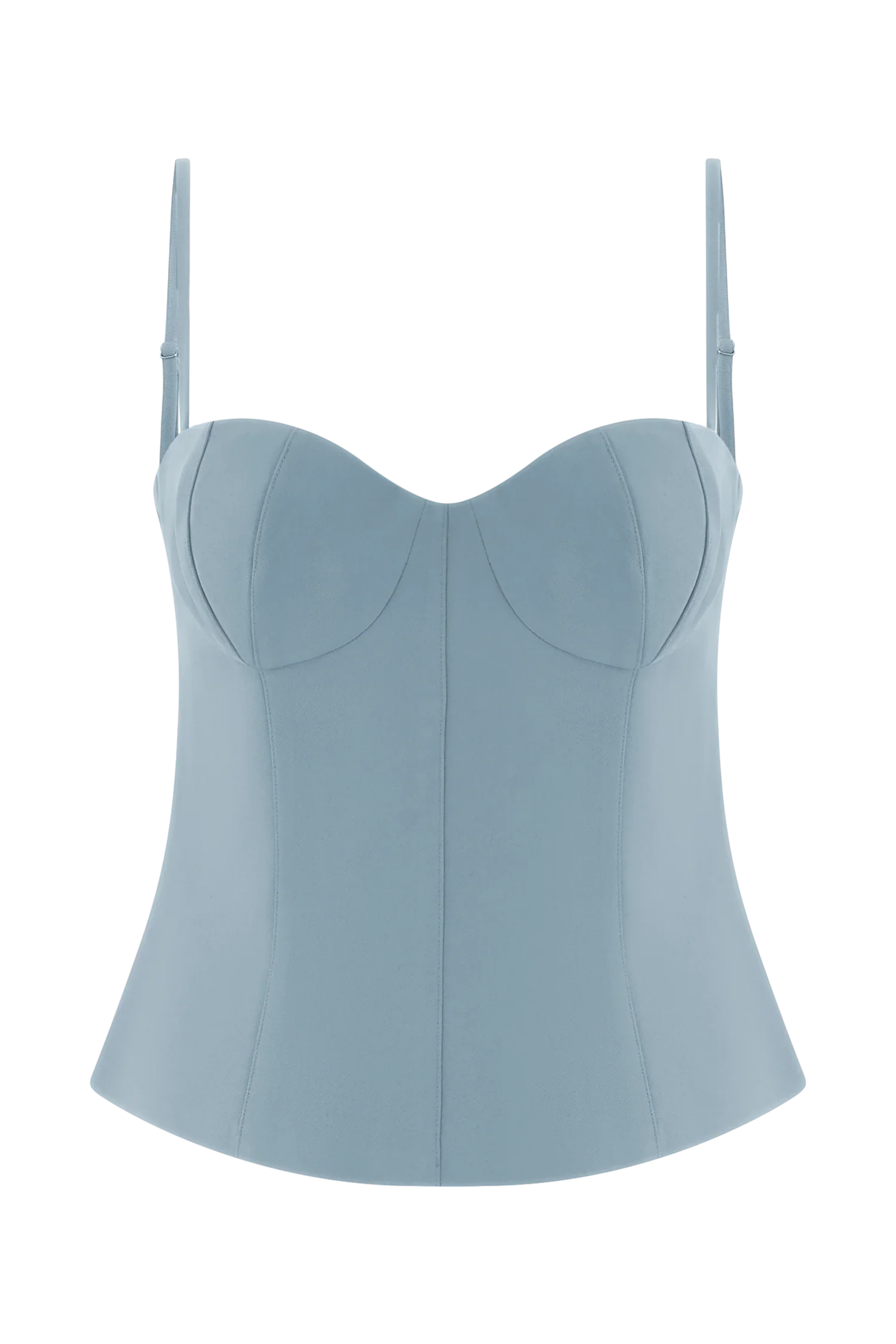 Jaime Spaghetti Strap Suiting Top Ocean Blue