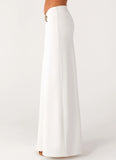 Shoreline Glow Maxi Skirt Off White