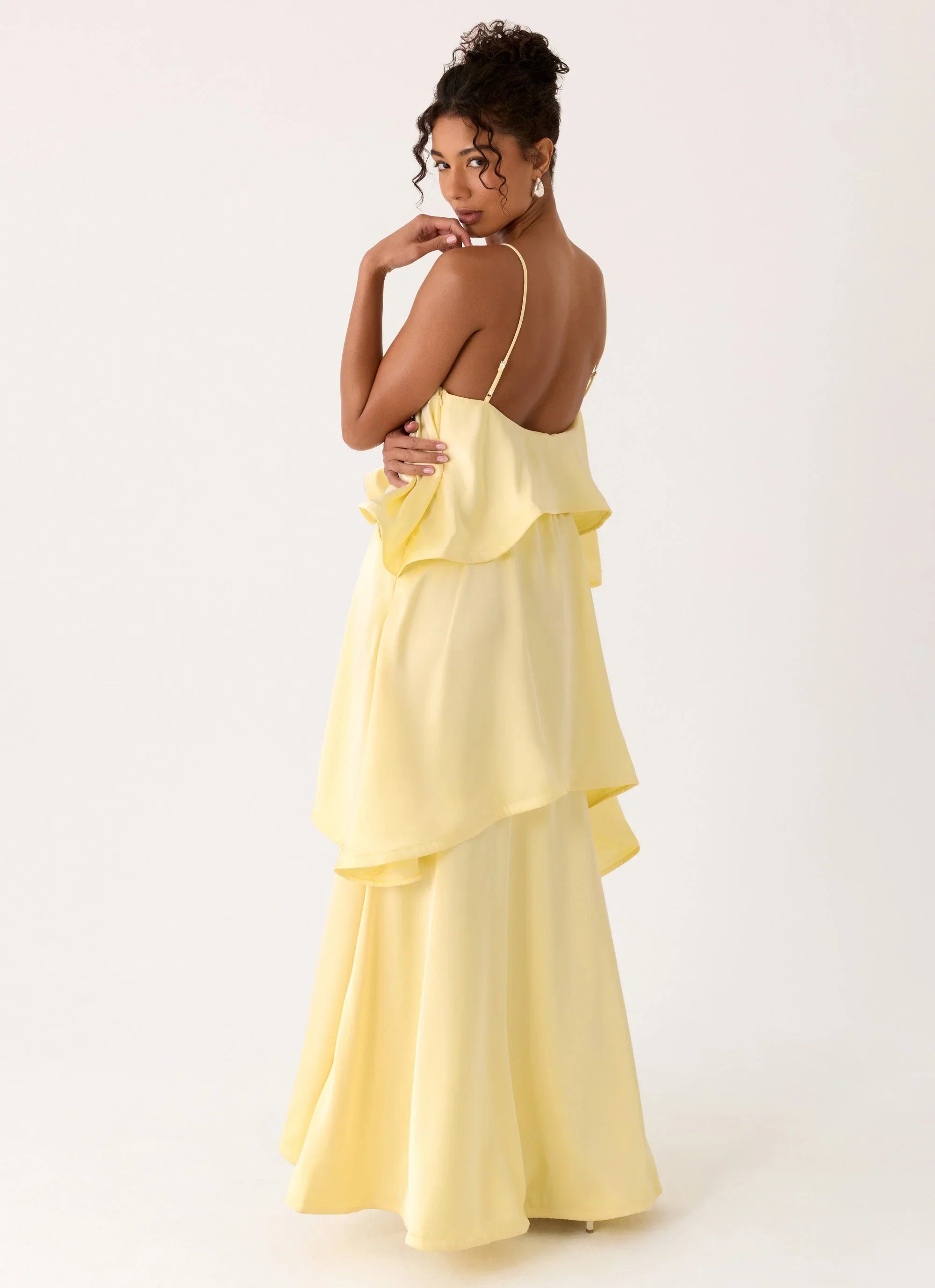 Becka Maxi Dress Yellow