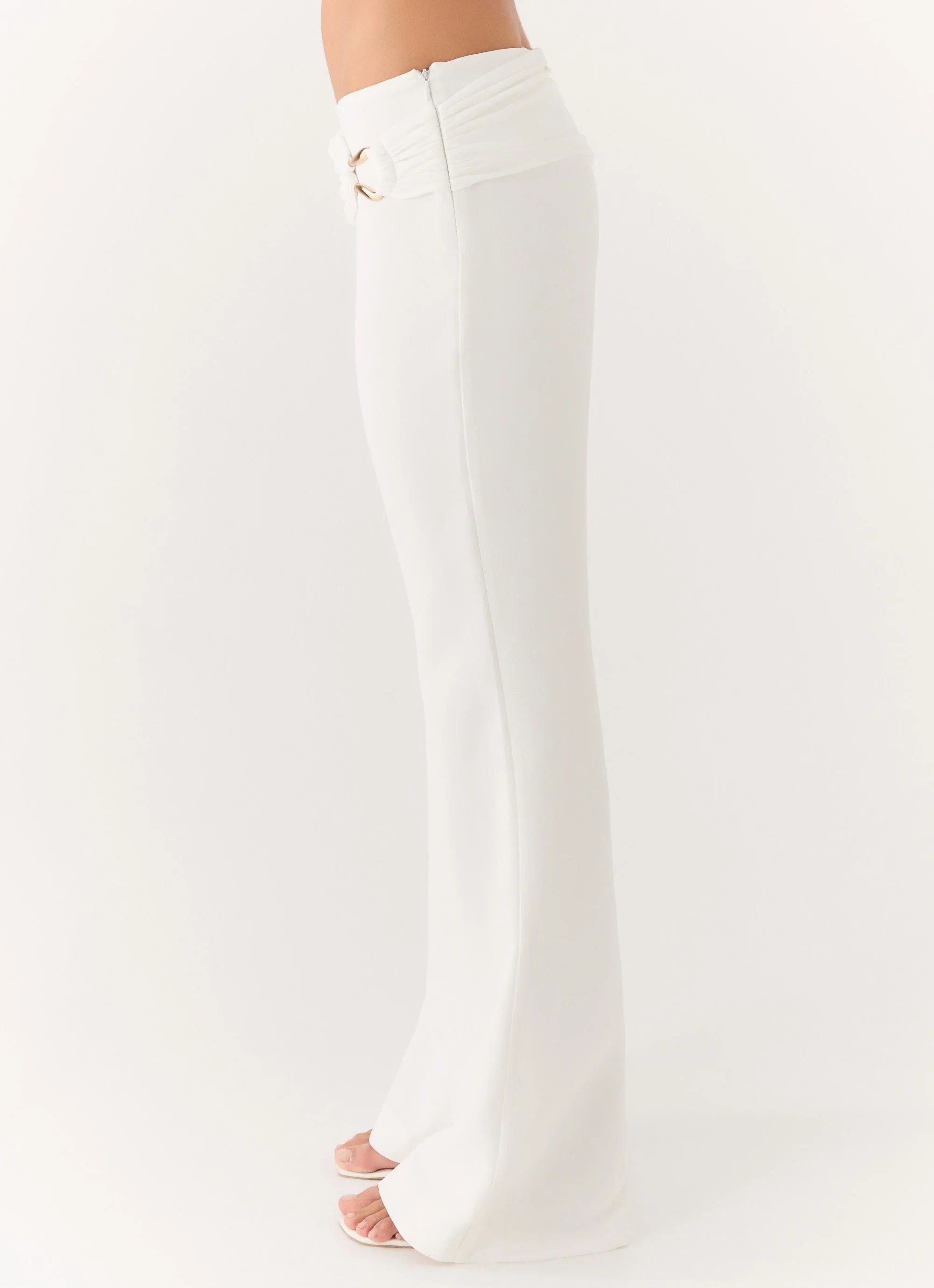 Shaniqua Pant White