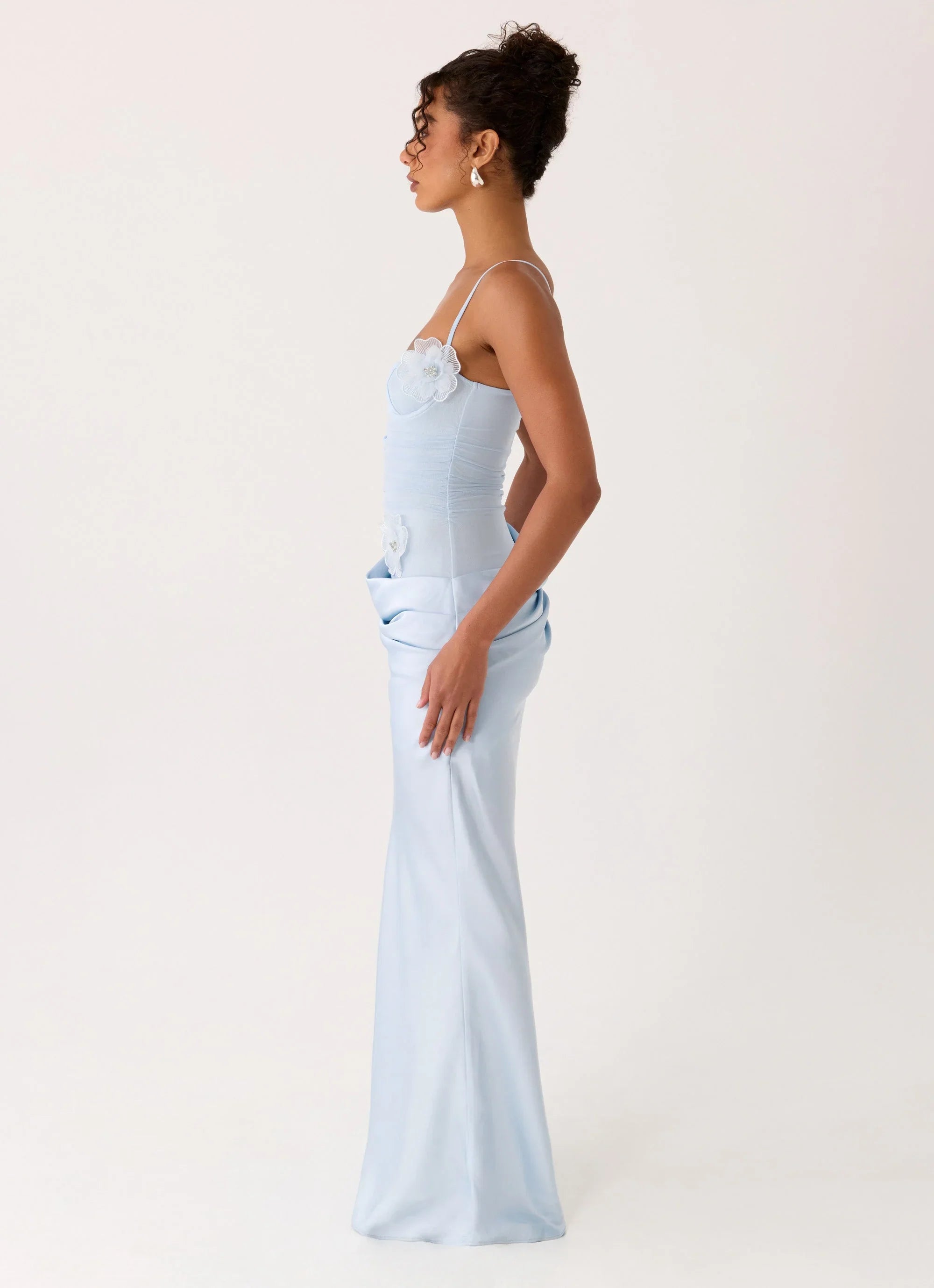 Peasella Maxi Dress Blue