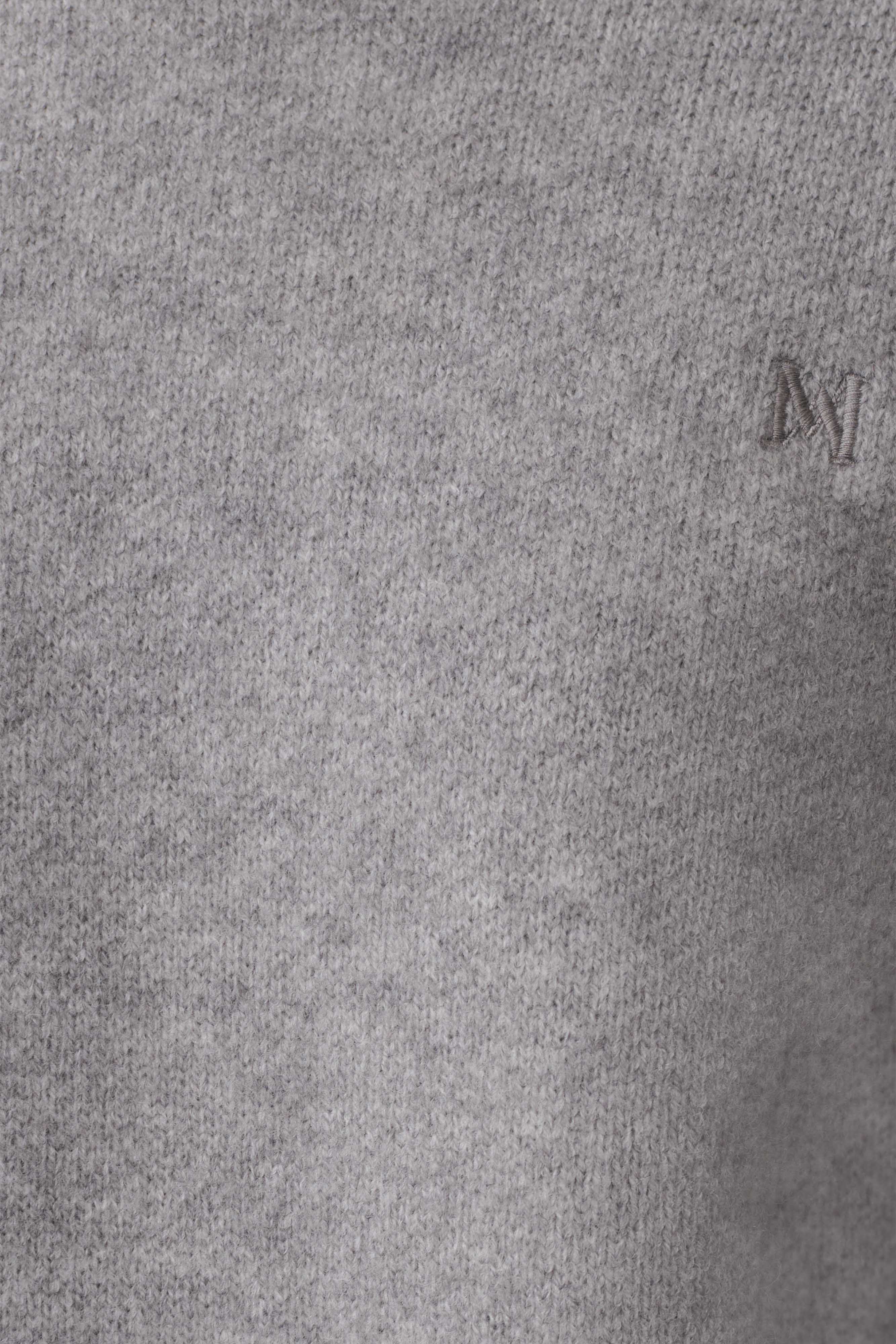 Lulu Oversized Knit Jumper Grey Marle