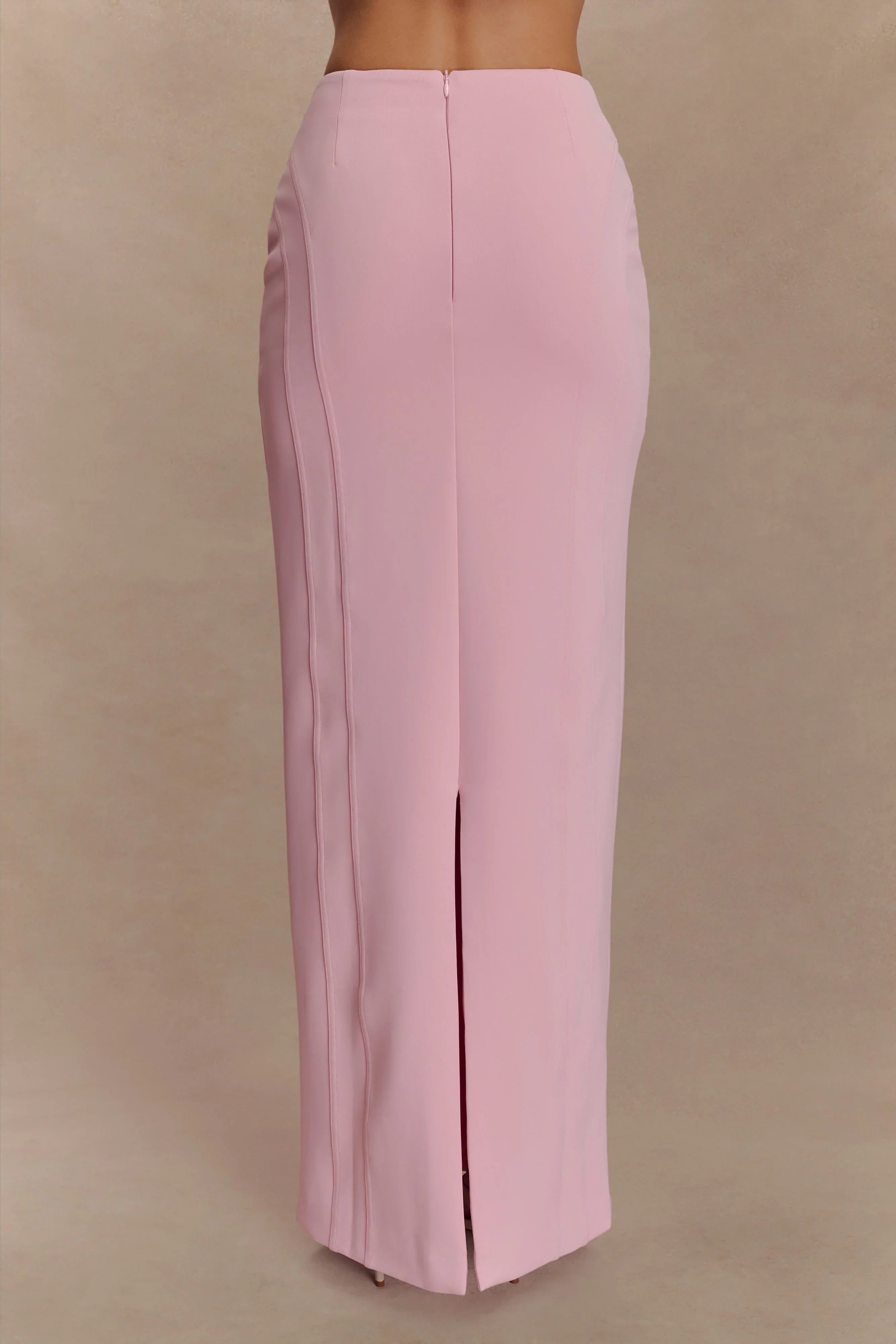 Alma High Waist Maxi Skirt Candy Pink