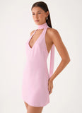 Float Away Mini Dress Pink