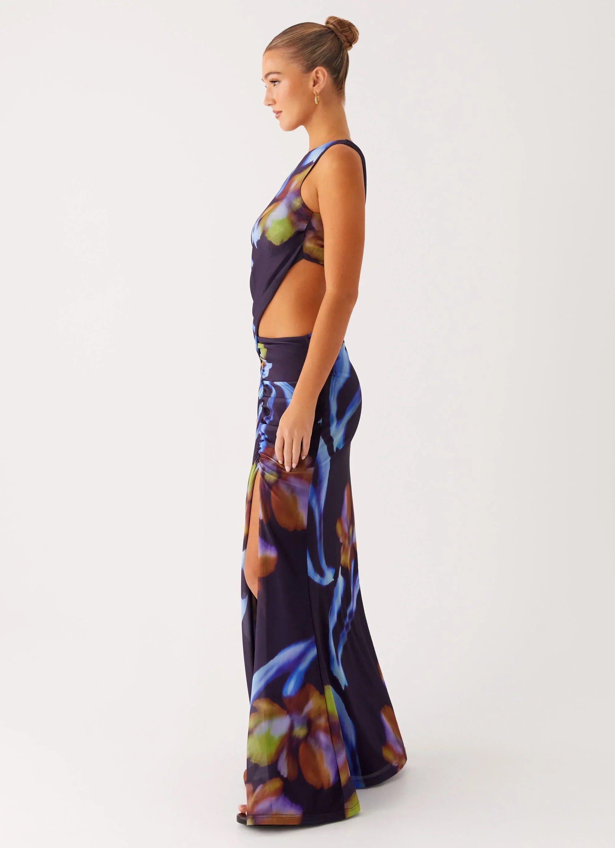 Zanzibar Maxi Dress Dark Floral
