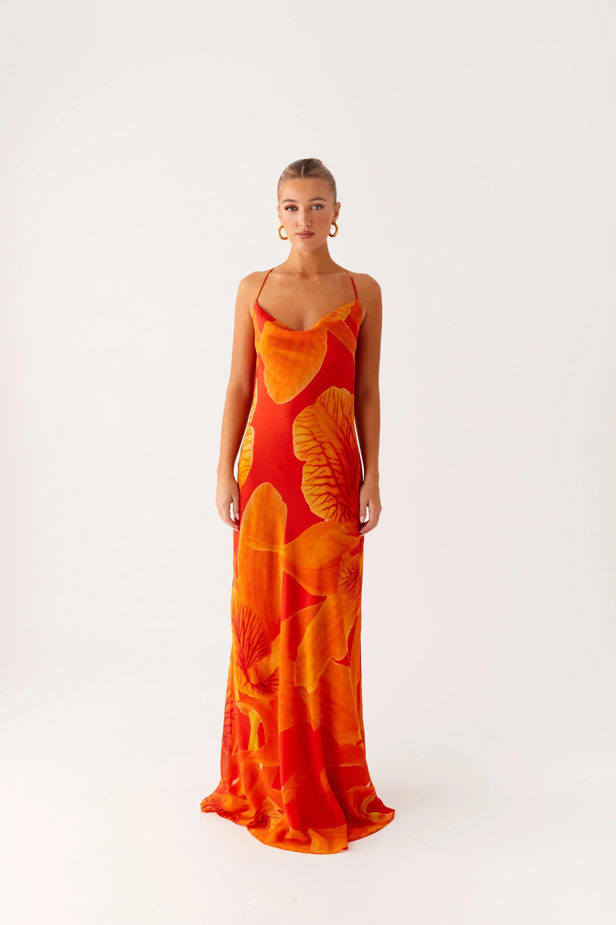 Midafternoon Maxi Dress Serene Orange