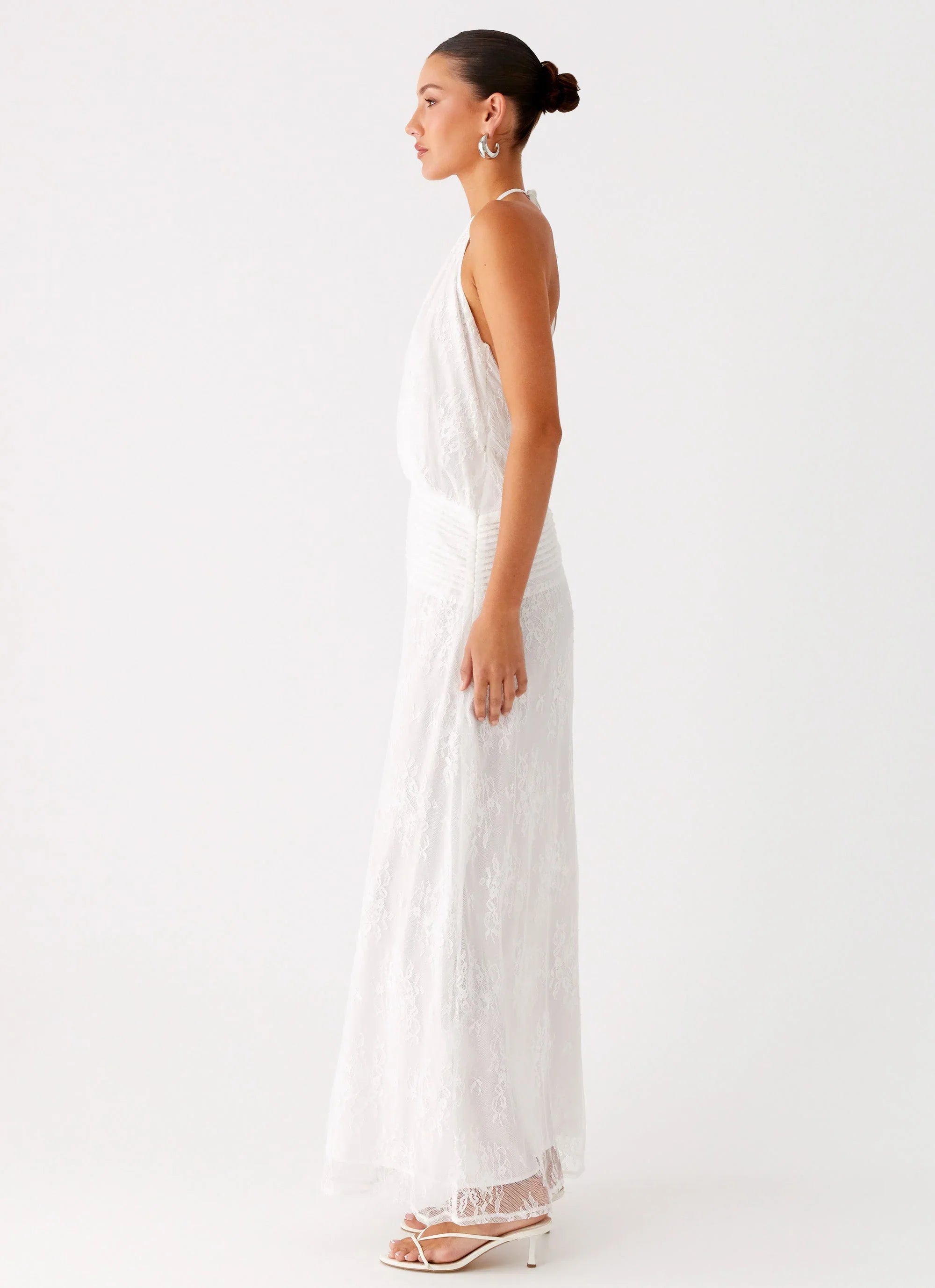 Reinhart Halter Maxi Dress White
