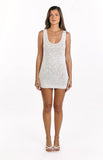 Annalee Cream Crochet Mini Dress