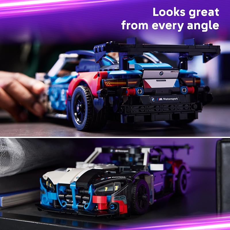 LEGO Technic BMW M4 GT3 EVO Race Car Toy Building Toy for Boys Girls Ages 11 Model Car Display Kit for Bedroom Decor Gift for Birthdays 42226