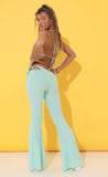 Terrycloth Pants in Green