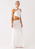 Juliander Knot Maxi Dress White