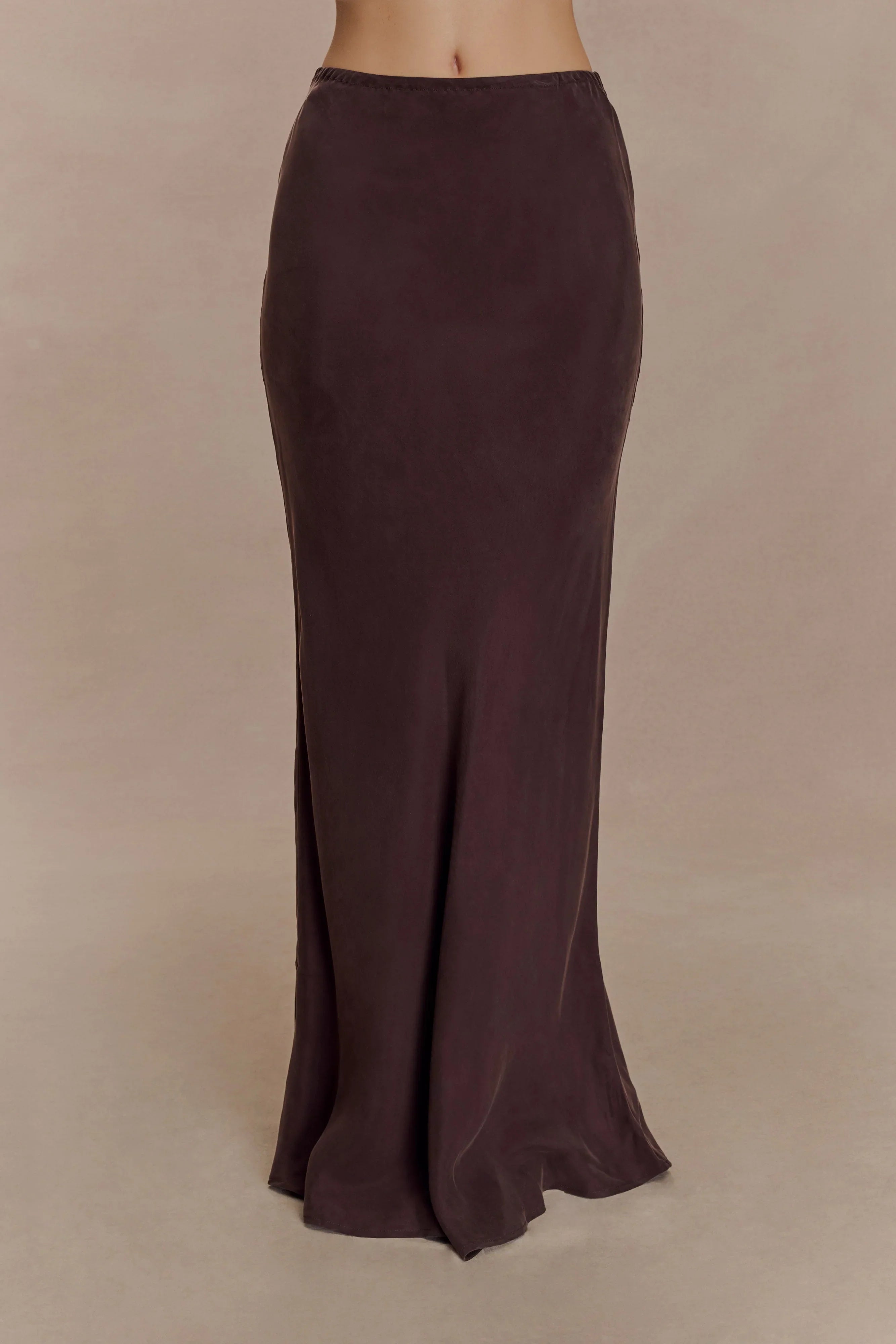 Violeta Maxi Skirt Dark Chocolate
