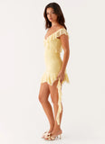 Shona Mini Dress Yellow