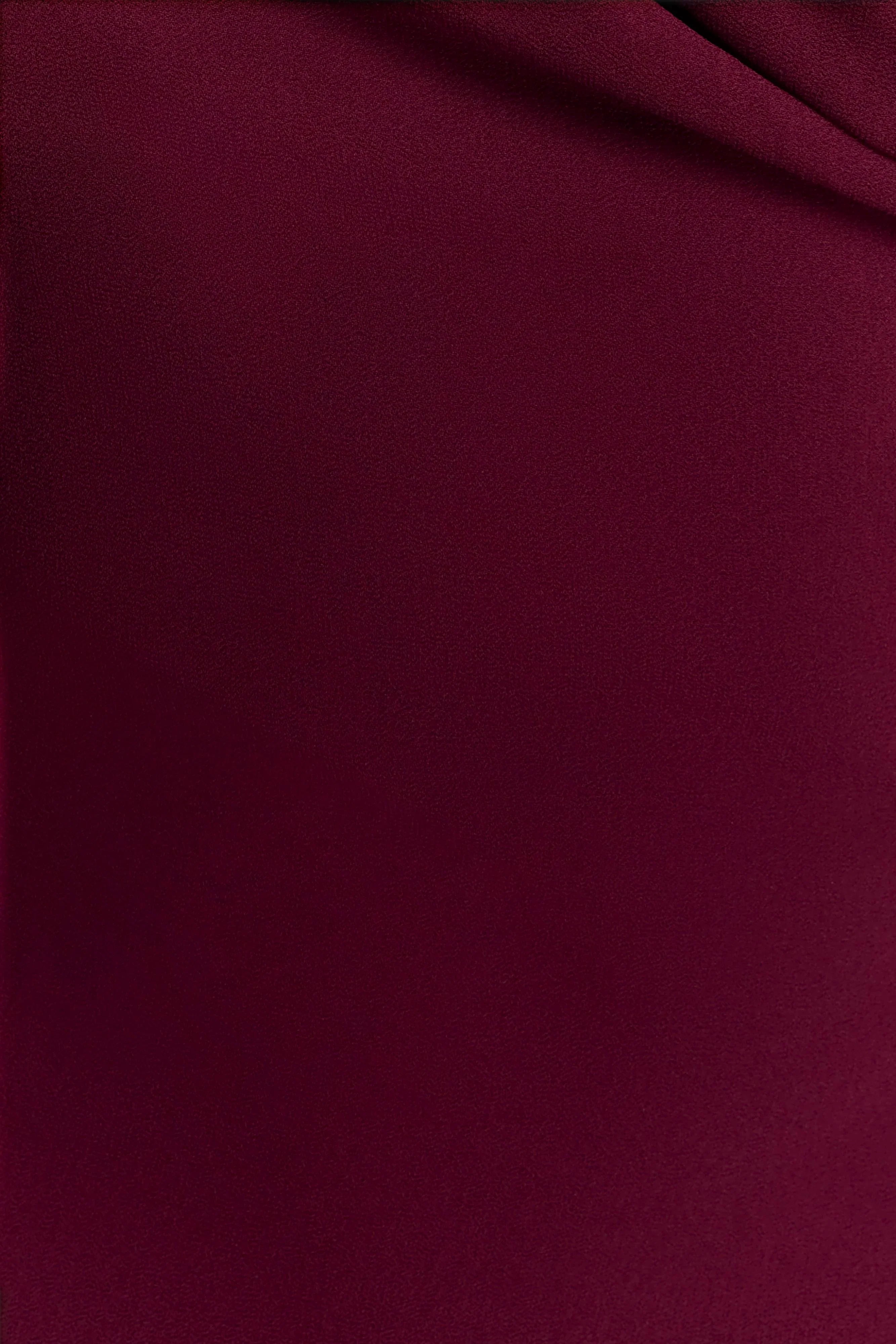 Daisie Chiffon Mini Dress Wine