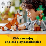 LEGO Creator 3 in 1 Forest Animals Red Fox Toys Building Toys for Kids Boys Girls Ages 9 W 3 Building Options into Fox Owl or Squirrel Gift for Birthdays 31154