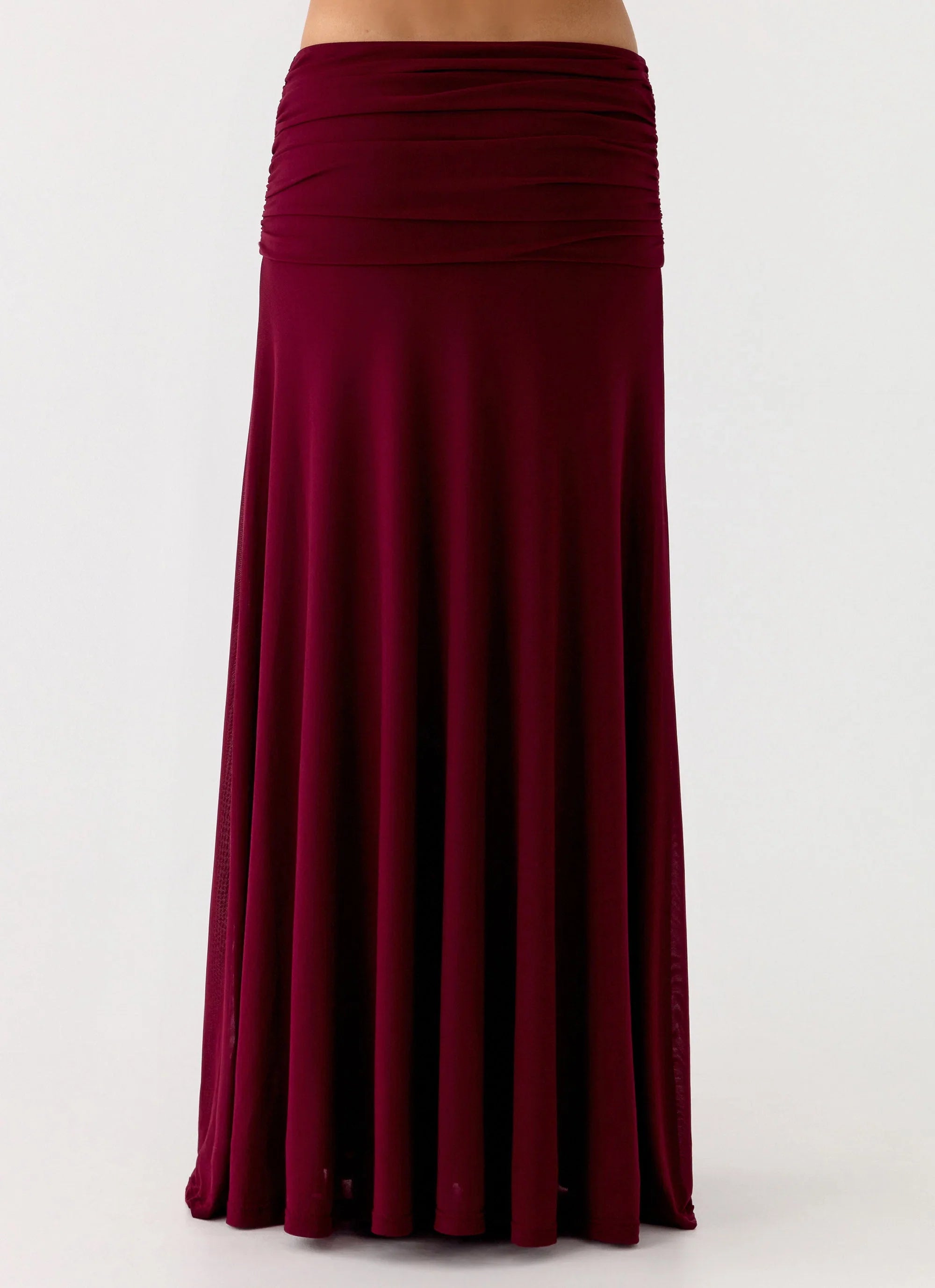 Thorness Maxi Skirt Plum