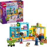 LEGO Friends Heartlake City Convenience Store Building Toy for Girls Boys Pretend Play Set for Kids Ages 5 W Autumn Zac Minidolls 1 Toy Dog Accessories Gift Idea for Birthdays 42680