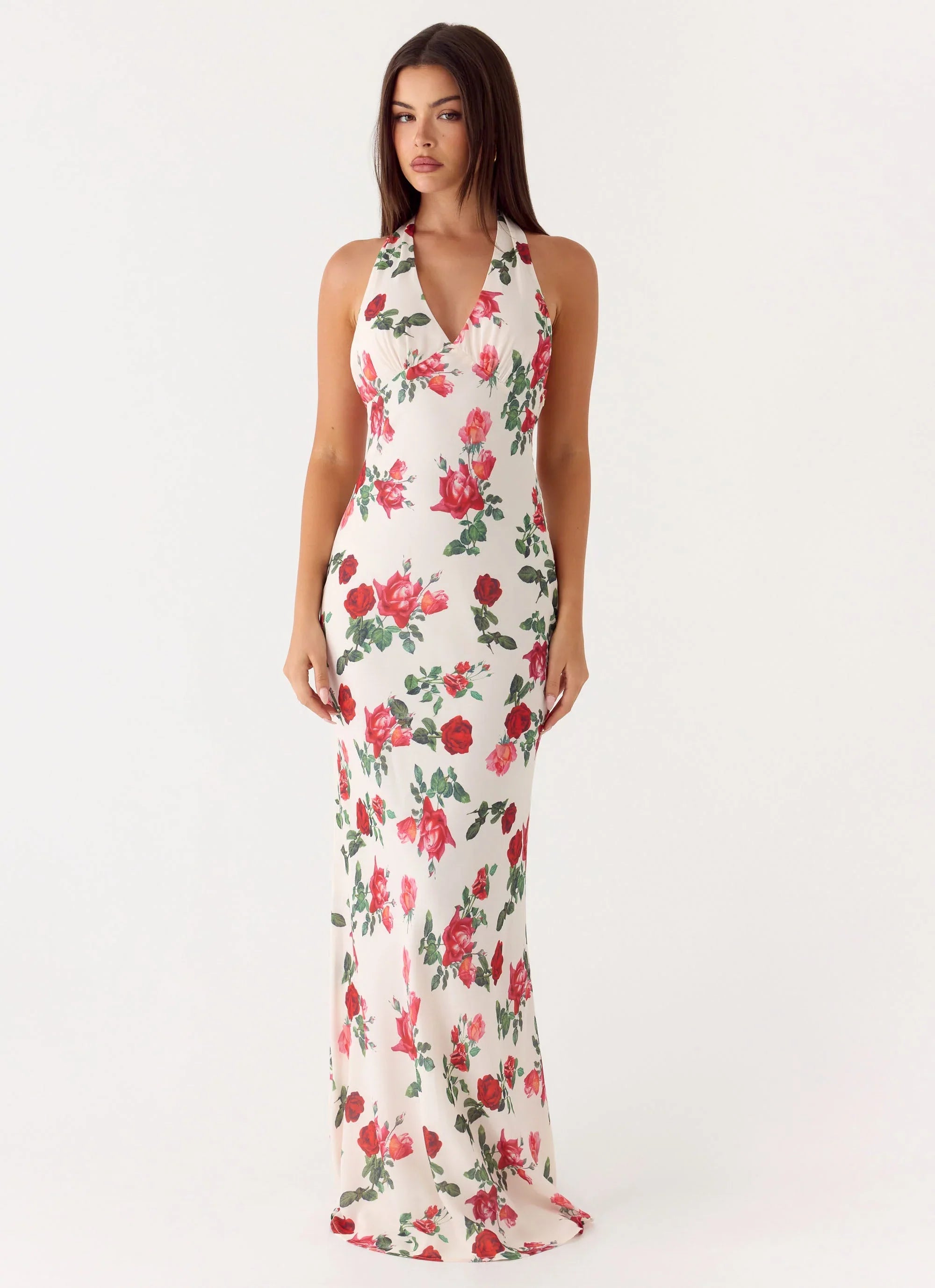 Maryk Maxi Dress Ivory Bloom