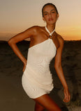 Henrietta Mini Dress Pastel Yellow