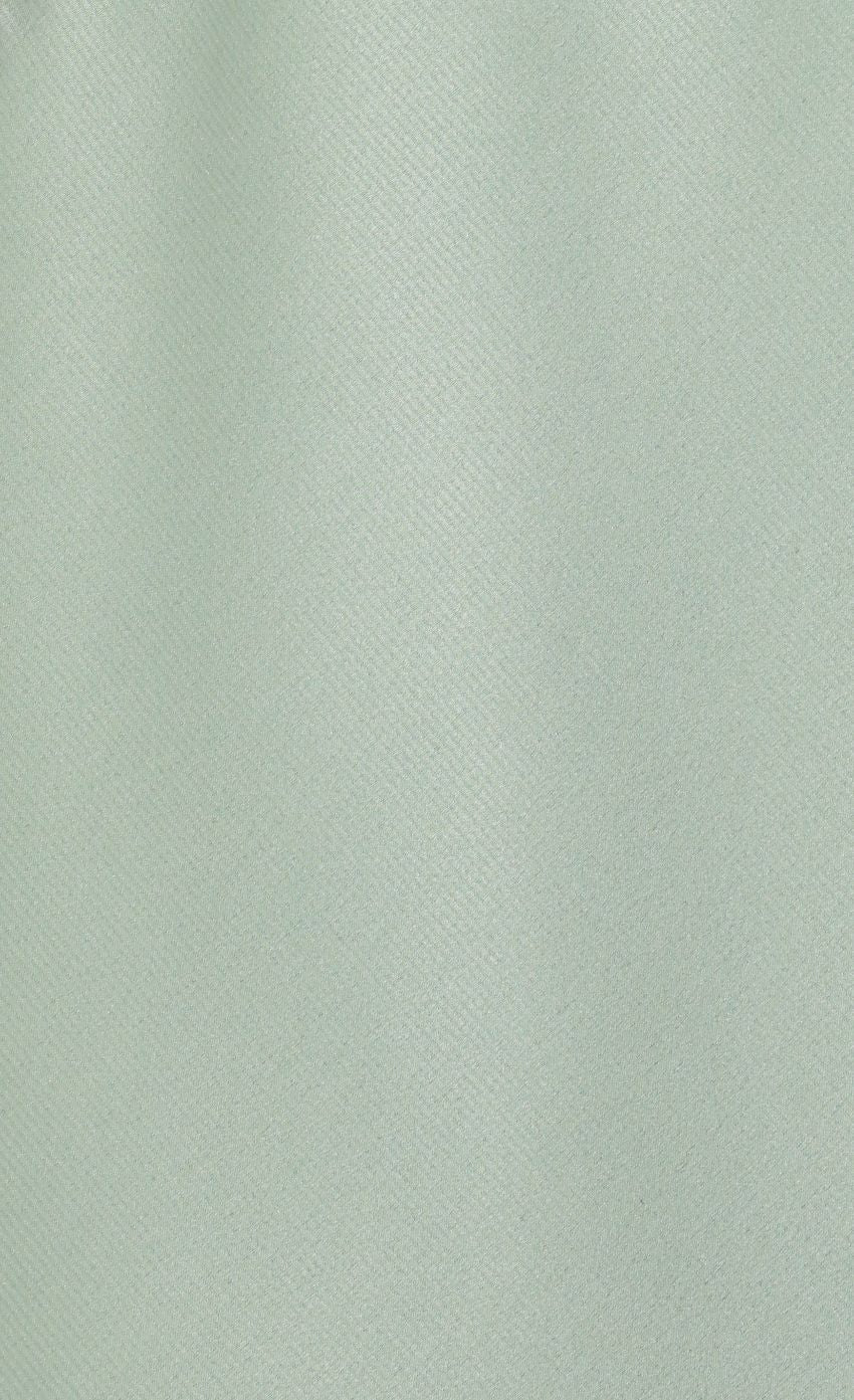 Satin Open Back Maxi Dress in Sage