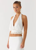 Ignite It Button Top White