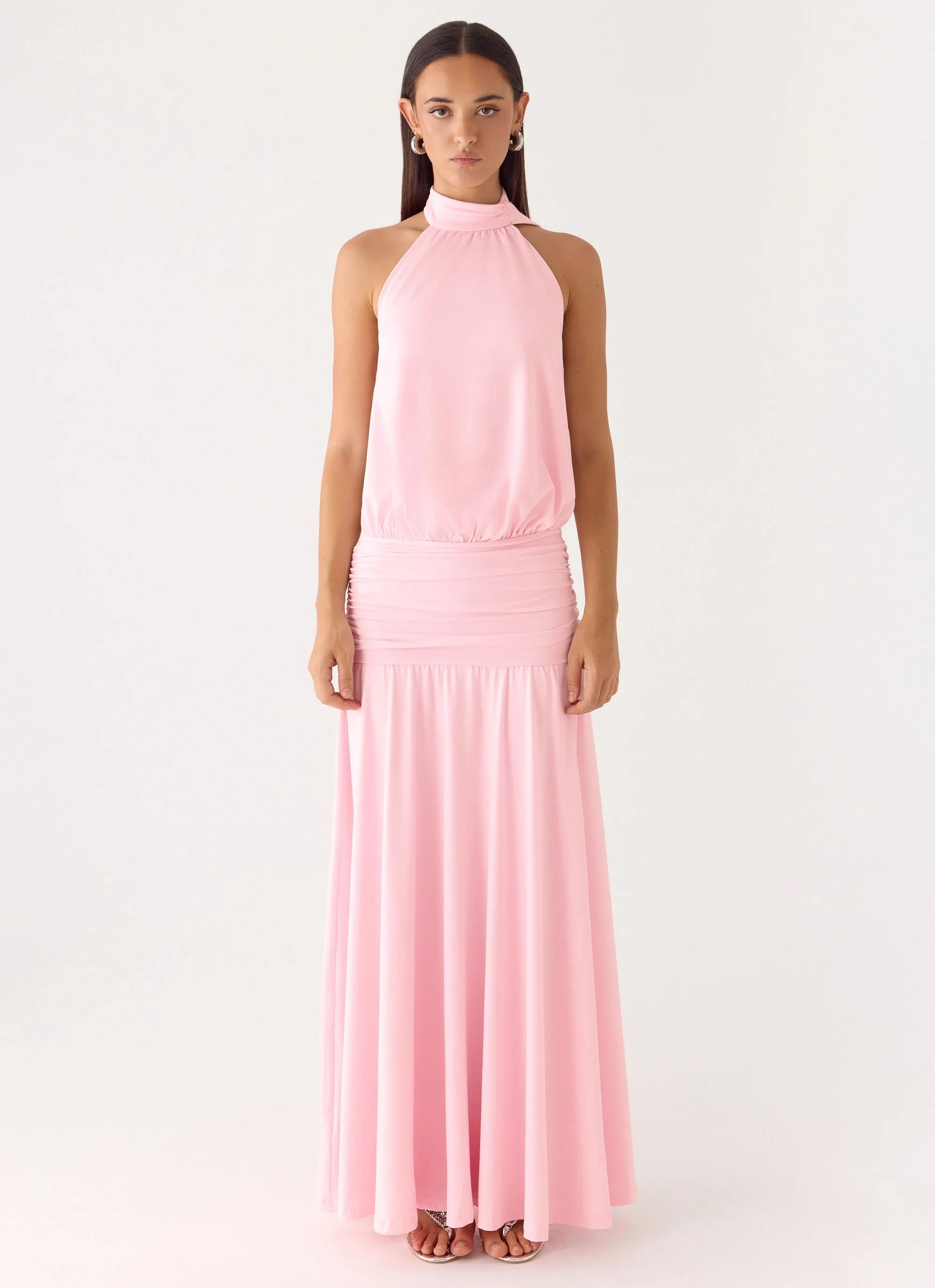 Last Forever Maxi Dress Baby Pink