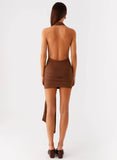Orchard Mini Dress Chocolate