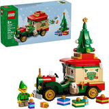 LEGO Santas Delivery Truck Building Toy for Kids Construction Set for Play or Christmas Decor Building Blocks for Girls Boys Ages 8 Holiday Craft Ideas for Families 40746