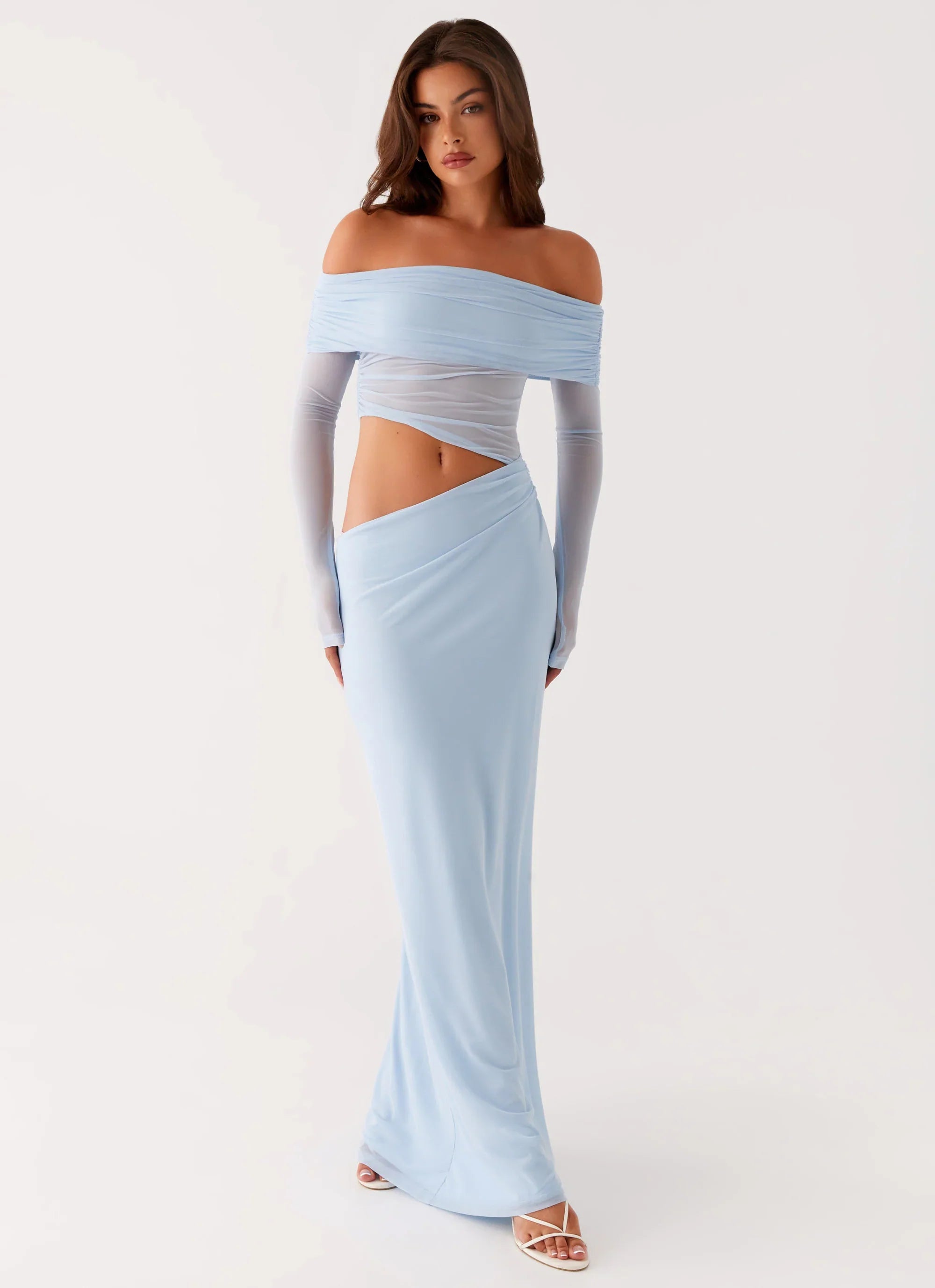 Emery Maxi Dress Blue