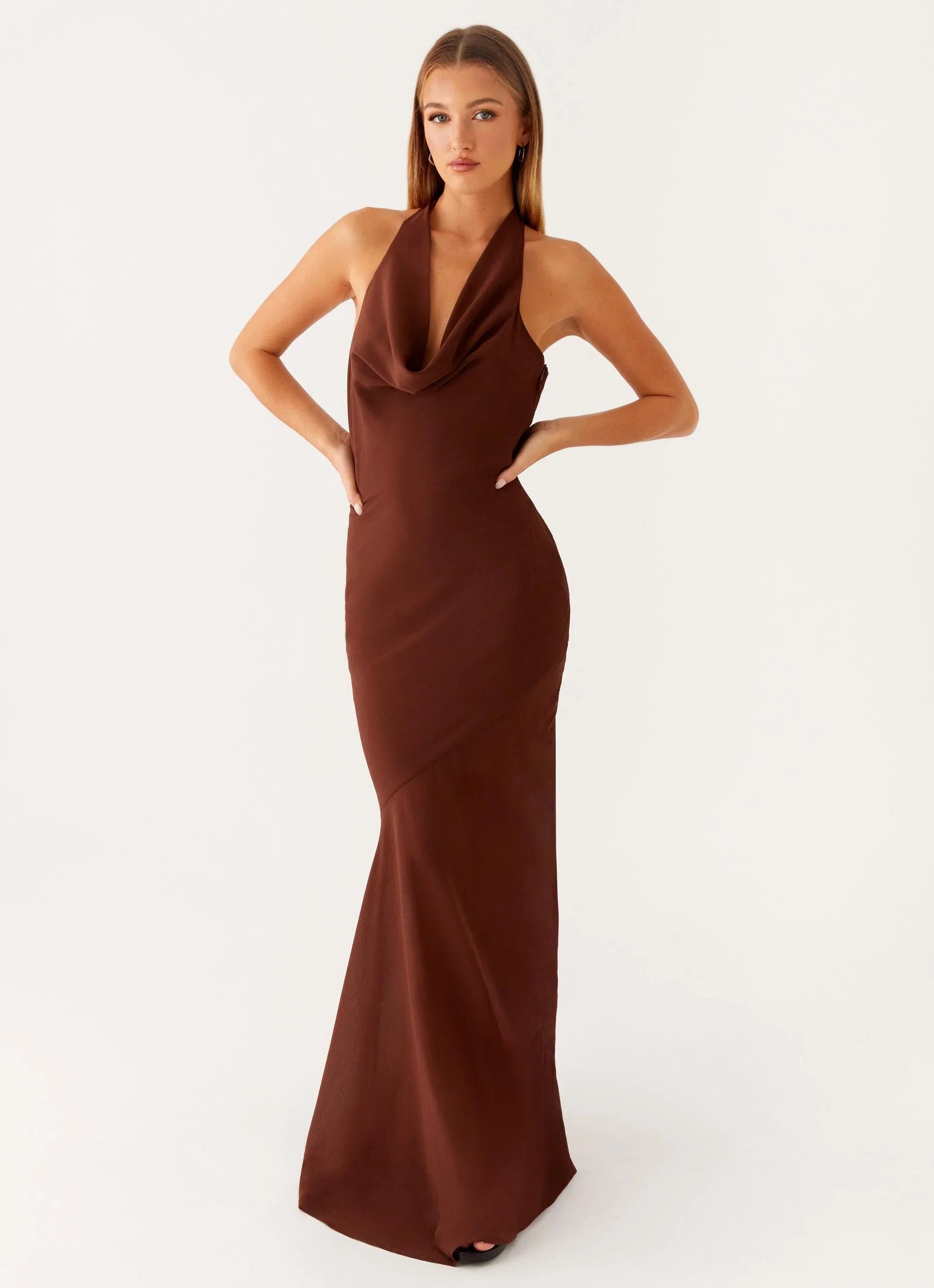 Sullivan Maxi Dress Chocolate