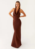 Sullivan Maxi Dress Chocolate