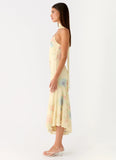 Sole Mio Midi Dress Spring Meadow