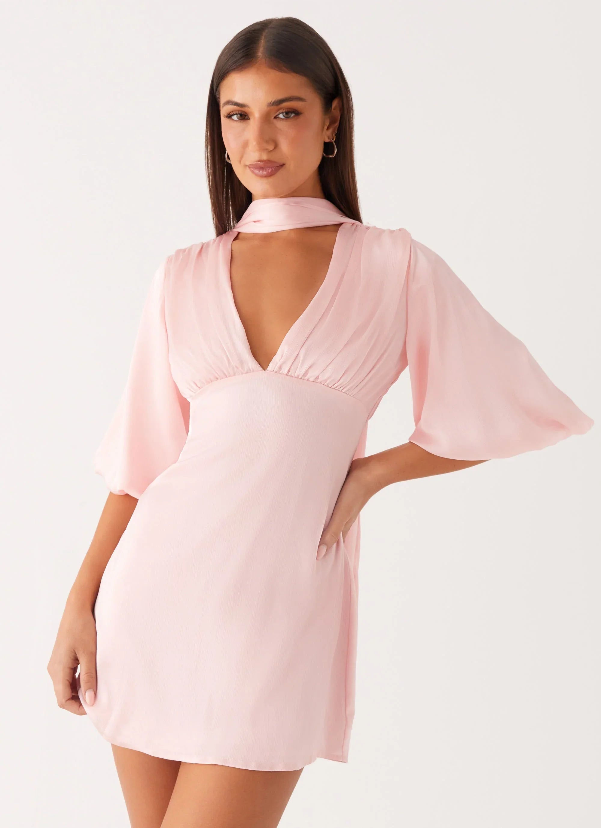 Mary Mini Dress Pink