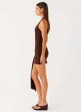 Vedetta Mini Dress Chocolate
