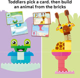 LEGO DUPLO Animal Building Game 10472 Birthday Gifts for Girls Boys Ages 3 Sturdy Building Toys for Toddlers Pretend Play Fine Motor Skills 94 pieces
